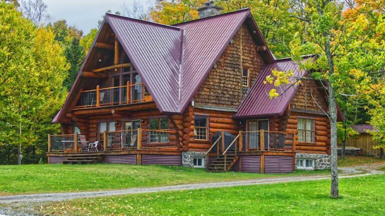 Allure of Log Cabin Living