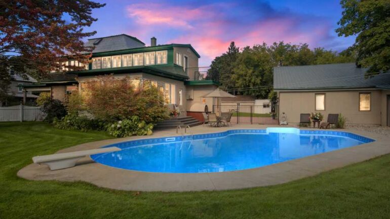 pool designs for backyard