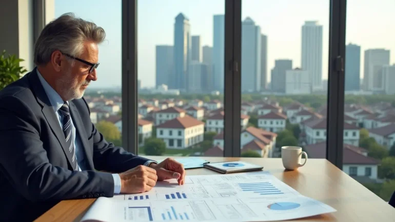 investor using real estate strategies to achieve early retirement goals